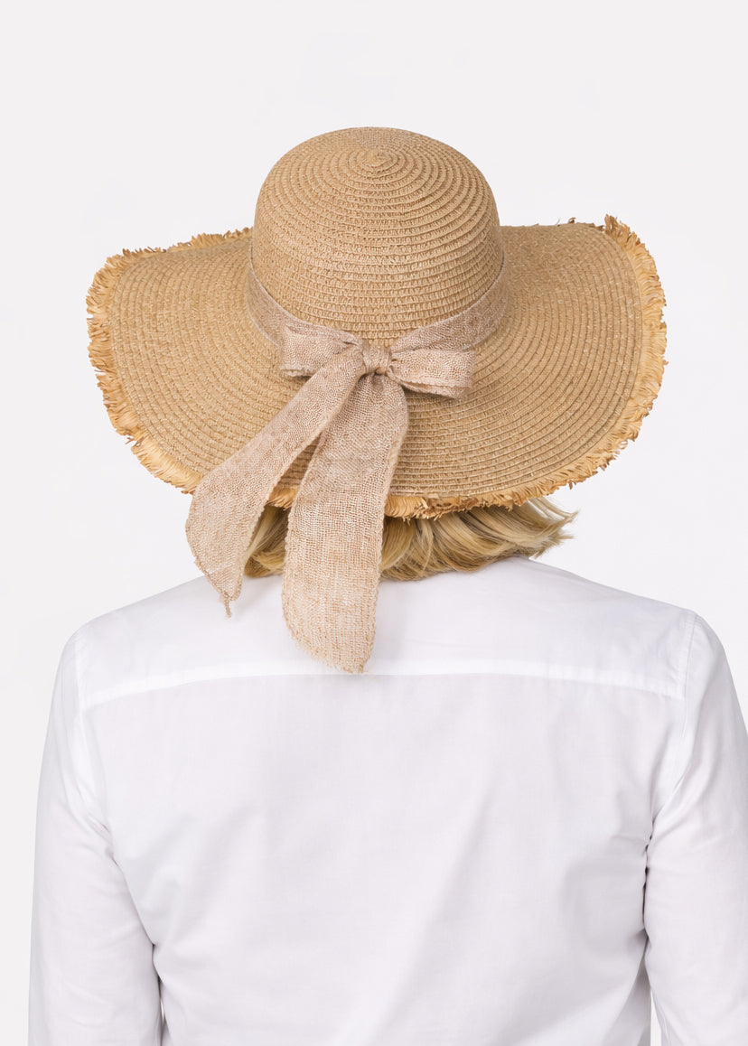 Chestnut Straw Hat