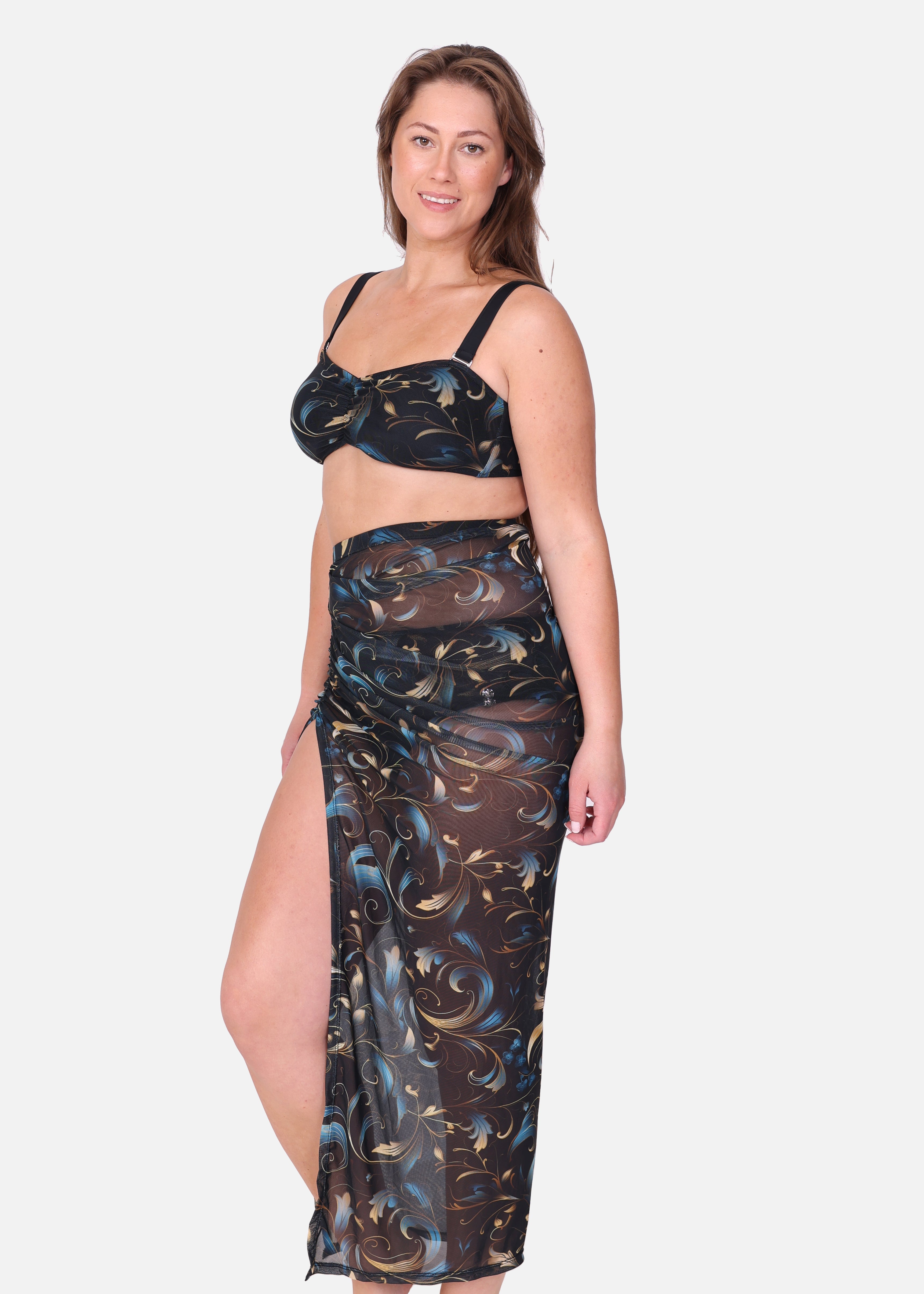 Dark Delight - Lång sarong