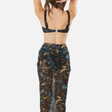 Dark Delight - Lång sarong