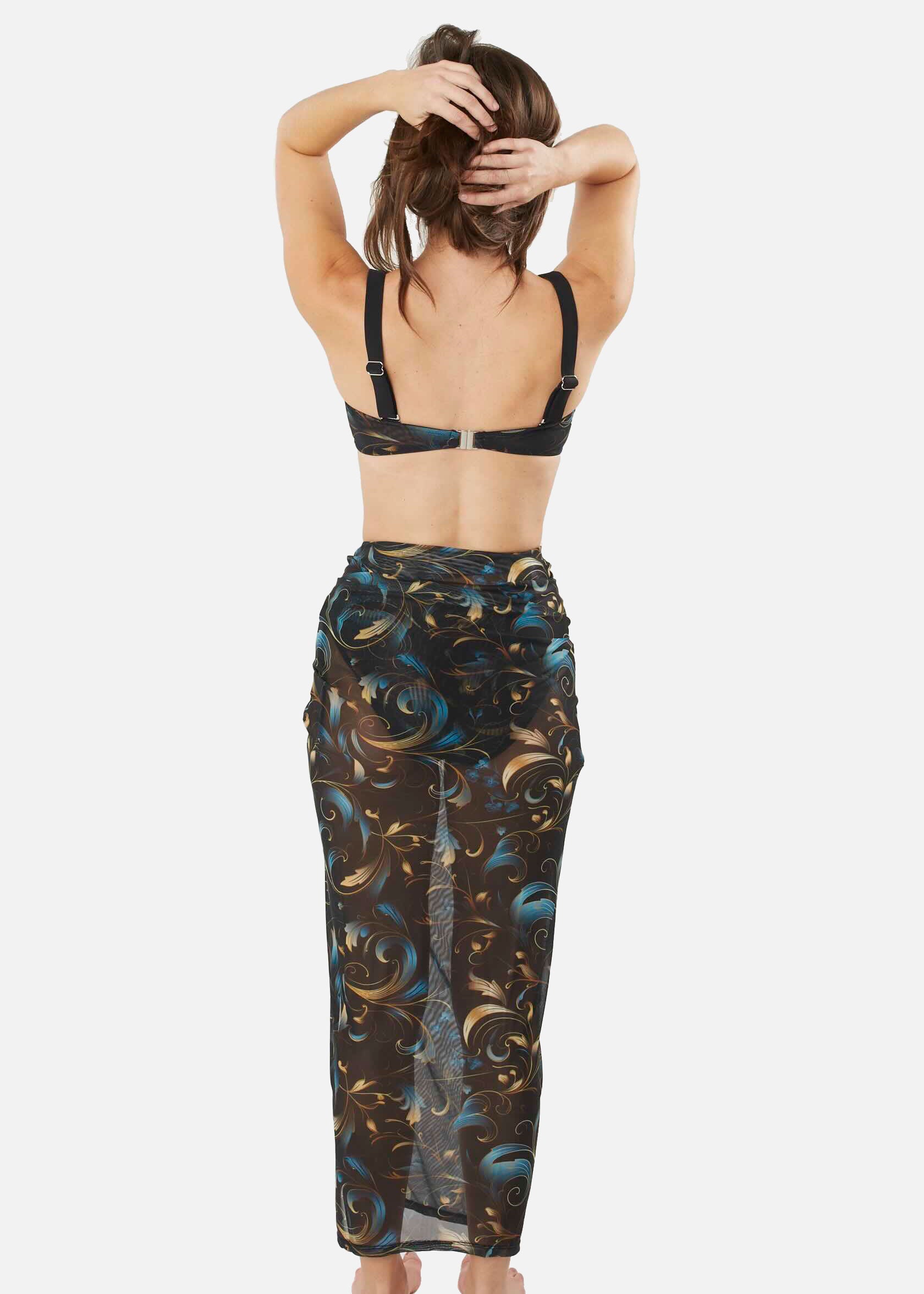 Dark Delight - Lång sarong